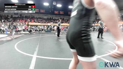 105 lbs Consolation - Axel Lorg, Shelton Wrestling Academy vs Bryson Brooks, Comanche Takedown Club