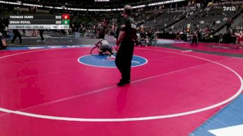 190-4A Quarterfinal - Thomas Dunn, Roosevelt High School vs Brian Royal, Bear Creek