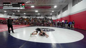 126 lbs Consi Of 4 - Willem Pierce, Goffstown vs Samuel Upham, Bedford
