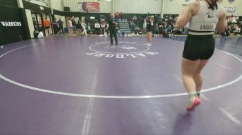 180 Open 5th Place Match - Grace Timmons, Central Methodist University vs Izzy Strickert, Wartburg