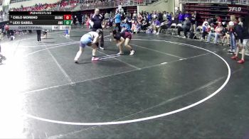 165 lbs Quarterfinal - Lexi SaBell, Aurora Wrestling Club vs Cielo Moreno, Grand Island Legacy Girls Wrestling Club
