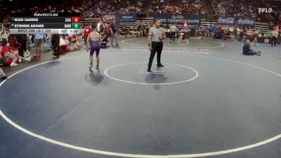 D 1 126 lbs Champ. Round 2 - Bodi Harris, Jesuit vs Etienne Adams, Hahnville