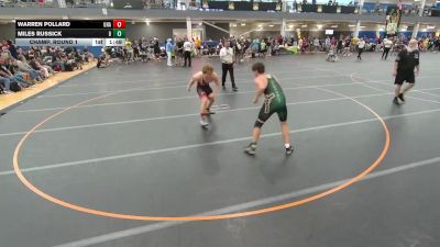 185 lbs Champ. Round 1 - Warren Pollard, Unattached vs Miles Russick, Unattached
