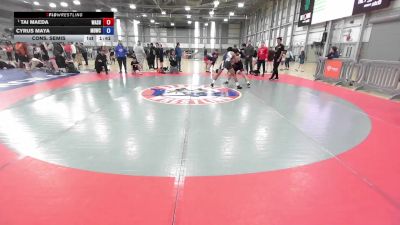 132 lbs Cons. Semis - Tai Maeda, Washington vs Cyrus Maya, Mat Demon Wrestling Club