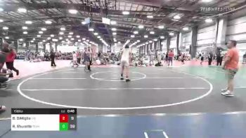 150 lbs Rr Rnd 1 - Bradley DiMiglio, The Hunt Wrestling Club Black vs Roc Shurette, Team MAGA 45