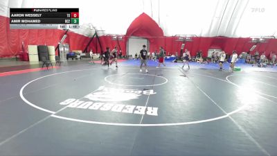 150 lbs Round 3 (8 Team) - Aaron Wessely, Team X vs Amir Mohamed, Rochester Century B