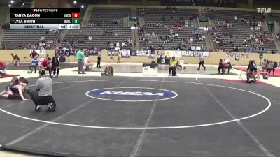 114 lbs Semifinal - Tanya Bacon, Union County vs Lyla Smith, Boyle County