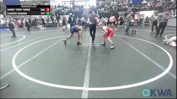 90 lbs Rr Rnd 2 - James "Tres" Gibbs, Team Guthrie Wrestling vs Carson Hagens, Standfast
