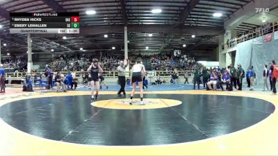 106 lbs Quarterfinal - Rhyden Hicks, Basic vs Emery Lewallen, Spanish Springs