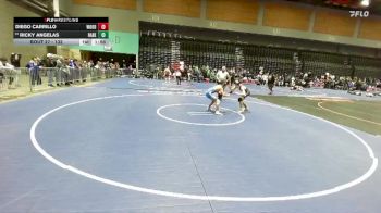 132 lbs Prelim - Diego Carrillo, Woodcreek vs Ricky Angelas, Rancho Bernardo
