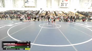 145 lbs Cons. Round 2 - Liam O`Connell, HF-L Wrestling vs Karistan Ortiz, Buffalo Nomads Wrestling