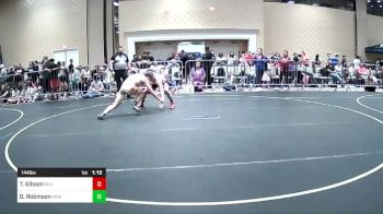 144 lbs Round Of 64 - Tyson Gibson, Silverback WC vs Dallas Robinson, Grindhouse WC