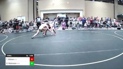 144 lbs Round Of 64 - Tyson Gibson, Silverback WC vs Dallas Robinson, Grindhouse WC