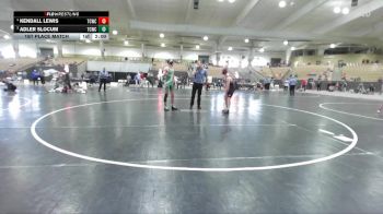 130 lbs 1st Place Match - Kendall Lewis, TN Wrestling Academy vs Adler Slocum, Williamson Co Wrestling Club