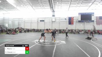 215 lbs Consi Of 8 #2 - Levi Means, Yucaipa Thunder WC vs David Chavez, Rancho Bernardo WC