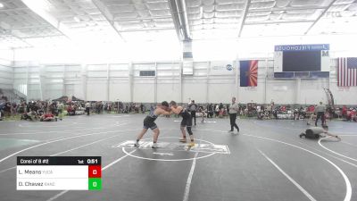 215 lbs Consi Of 8 #2 - Levi Means, Yucaipa Thunder WC vs David Chavez, Rancho Bernardo WC