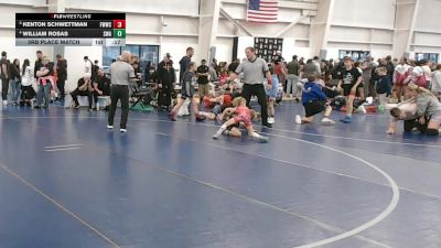 56 lbs 3rd Place Match - William Rosas, Sanderson Wrestling Academy vs Kenton Schwettman, FM Wildcat Wrestling Club