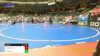 73 lbs Quarterfinal - Channing Bowman, Prodigy Elite Wrestling vs Brennan Hart, Team Donahoe