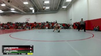 190 lbs Champ. Round 2 - Ethan Caldwell, Thunderridge vs James Benedetto, Lewis - Palmer