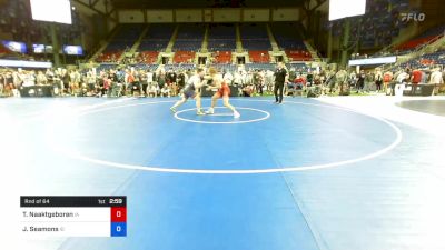 182 lbs Rnd Of 64 - Tate Naaktgeboren, Iowa vs Jonathan Seamons, Idaho
