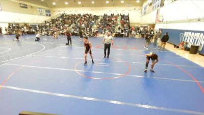 106 lbs Cons. Round 4 - Elias Kashou, Yorba Linda HS vs Dylan Loza, Rough House