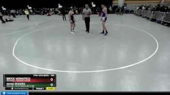 150 lbs Champ. Round 2 - Bryce Vernotico, Rockwall Training Center vs Noah Rogers, Willard Youth Wrestling Club