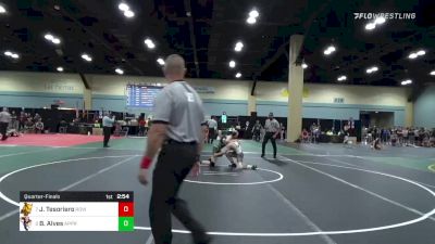 125 lbs Quarterfinal - John Tesoriero, Rowan vs Bruno Alves, Apprentice