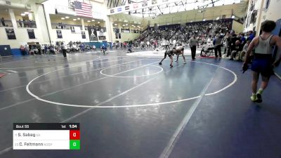 127 lbs Round Of 32 - Shai Sabag, Germantown Academy vs Cooper Feltmann, Notre Dame Green Pond