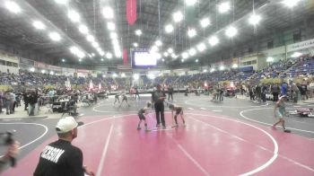 52 lbs Semifinal - Jaxson Pierson, Colorado Hammers vs Cash Dyess, Colorado Top Team