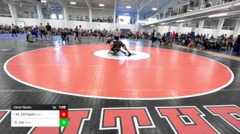 138 lbs Consolation - Malcolm Chrispin, Bos Latin Academy vs Cam Ice, Minnechaug