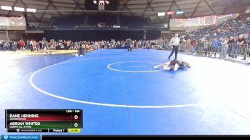 144 lbs Cons. Round 5 - Dane Henning, Washington vs Adrian Whited, COBRA ALL-STARS