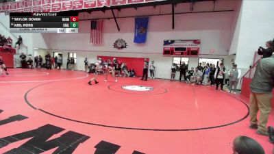 HS 115 lbs Cons. Round 4 - Taylor Dover, NORMAN vs Juel Ross, CARL ALBERT