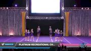 Platinum Recreational Cheer - Frost [2022 L1 Performance Recreation - 8 and Younger (NON) - Small Day 1] 2022 ACDA: Reach The Beach Ocean City Showdown (Rec/School)