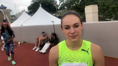 Abby Steiner HINTS At Running The Open 400m