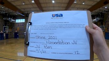 Presentation High School [Dance/Pom Junior Varsity] 2021 USA Spirit & Dance Virtual National Championships
