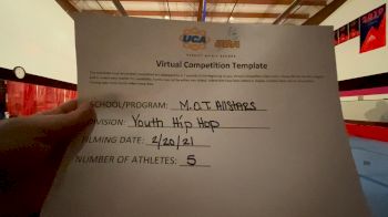 M.O.T. All-Stars [Youth - Hip Hop] 2021 UDA Northeast Spring Virtual Dance Challenge