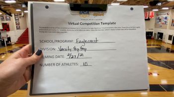 Eaglecrest High School [Varsity Hip Hop] 2021 UDA West Spring Virtual Dance Challenge