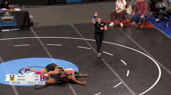 180 lb Quarterfinal, Kylie Welker, Iowa vs Azariah Moore, Lock Haven