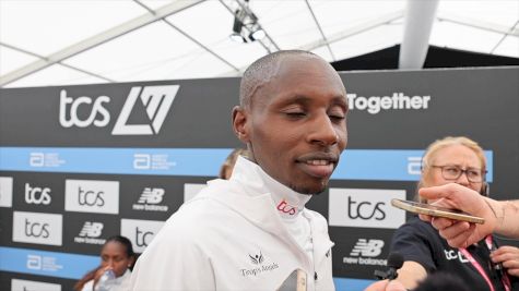 Sabastian Sawe Speaks To Media After Winning London Marathon 2025