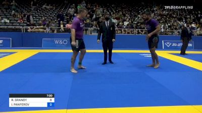 RAYMOND GRANDY vs IURI PANFEROV 2021 World IBJJF Jiu-Jitsu No-Gi Championship