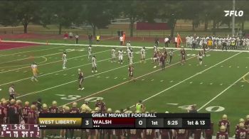 West Liberty vs Walsh Football Highlights | 2025 D2 Football