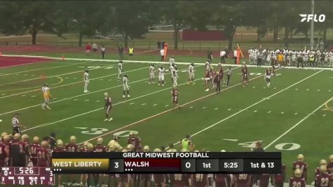 West Liberty vs Walsh Football Highlights | 2025 D2 Football