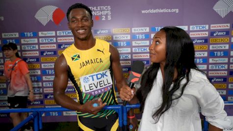 Bryan Levell Wins 200m Prelims in 19.84