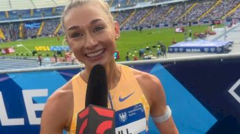 Jessica Hull Takes Second in Women's 1500m, Clocks New Season's Best | 2026 Silesia Diamond League Post-Race Interview