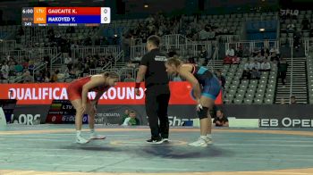 76 kg Round 1 - Yelena Makoyed, USA vs Kamile Gaucaite, LTU