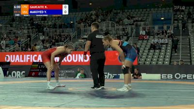 76 kg Round 1 - Yelena Makoyed, USA vs Kamile Gaucaite, LTU