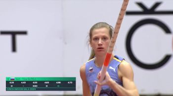 Tina Sutej Clears 4.73m In Ostrava Womens Pole Vault