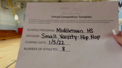 Middletown High School - Dance Team [Varsity - Hip Hop] 2022 UDA Battle of the Northeast Virtual Dance Challenge