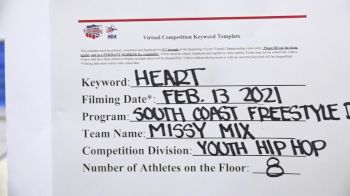 South Coast Freestyle [Youth - Hip Hop] 2021 NCA & NDA Virtual February Championship