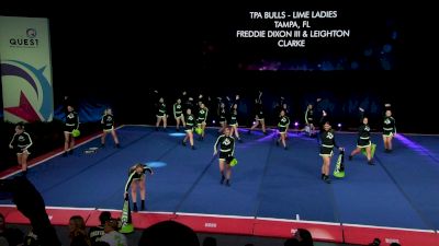 TPA Bulls - Lime Ladies [2023 Traditional Rec 10-18Y (NON) - Large Prelims] 2023 The Quest
